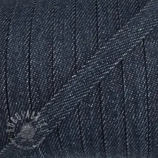 Bawełniany sznur płaski 10 mm Denim navy