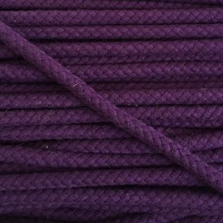 Bawełniany sznur 8 mm purple