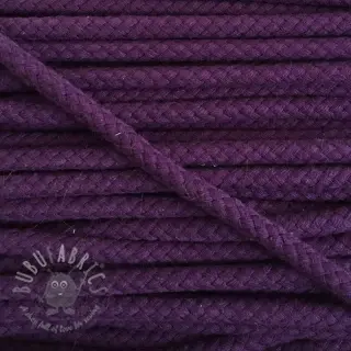 Bawełniany sznur 8 mm purple