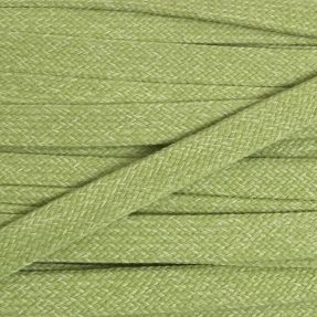Bawełniany sznur płaski 15 mm melange lime