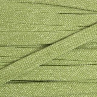 Bawełniany sznur płaski 15 mm melange lime
