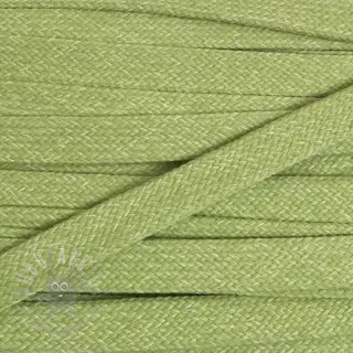 Bawełniany sznur płaski 15 mm melange lime