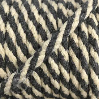 Bawełniany sznur 5 mm grey ecru