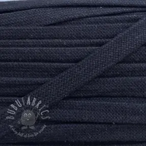 Bawełniany sznur płaski 15 mm dark blue