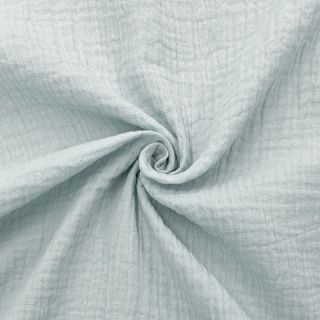 Podwójna gaza/muslin baby blue ORGANIC