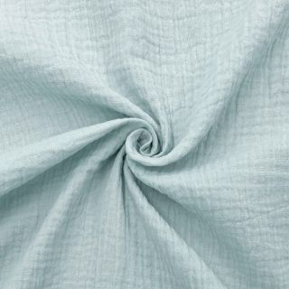 Podwójna gaza/muslin baby blue