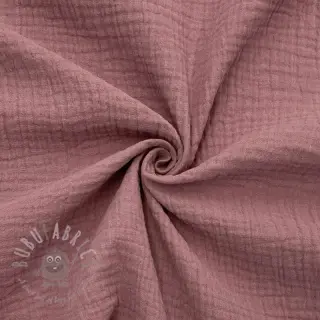 Muślin double gauze light lilac