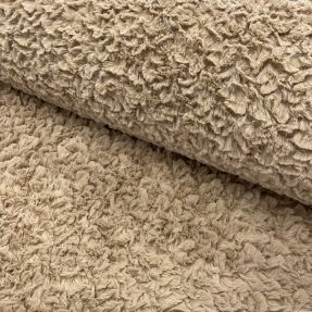 Sztuczne futro Curly beige