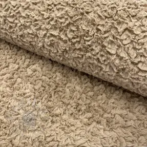 Sztuczne futro Curly beige