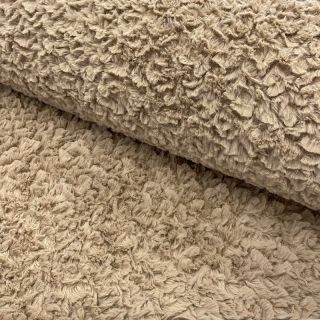 Sztuczne futro Curly beige