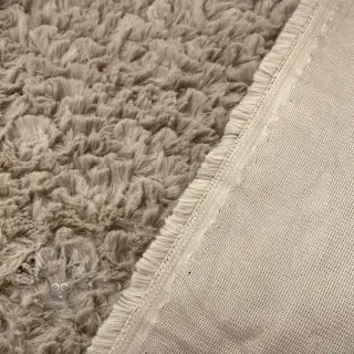 Sztuczne futro Curly beige