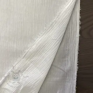 Bawełniana tkanina EMBROIDERY DOBBY Square white
