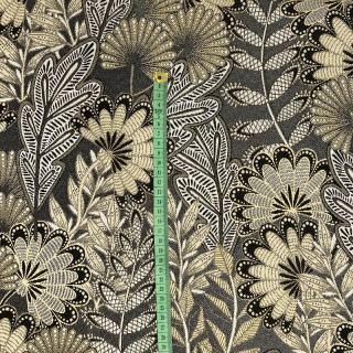 Tkanina dekoracyjna jacquard Boho leaves