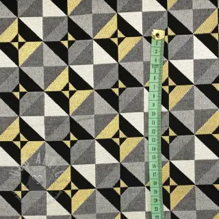 Tkanina dekoracyjna jacquard Diamond cube luxury
