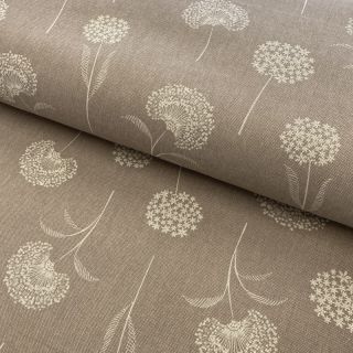 Tkanina dekoracyjna Linenlook Elegant dandelion taupe