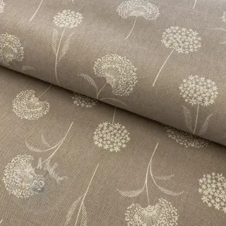 Tkanina dekoracyjna Linenlook Elegant dandelion taupe