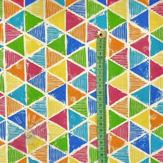 Tkanina dekoracyjna premium Rainbow triangle