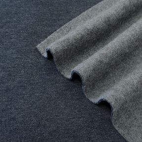 Dresówka drapana JOGGING navy melange