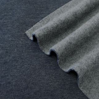 Dresówka drapana JOGGING navy melange