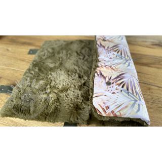 Sztuczne futro dark green