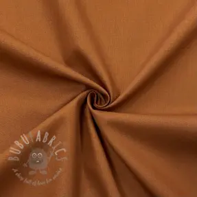 Bawełna popelina dark cognac