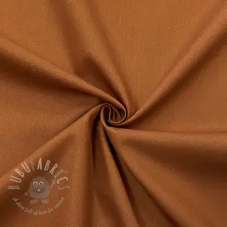 Bawełna popelina dark cognac