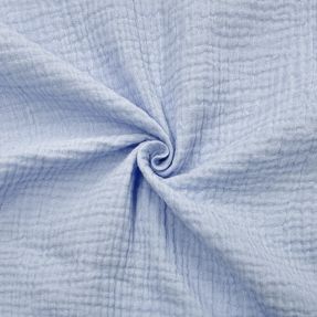 Muślin double gauze blue heaven
