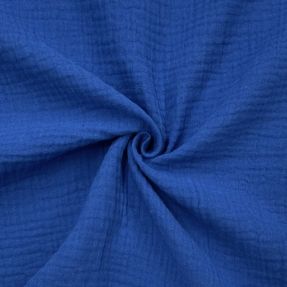 Dvojitá gázovina/mušelín cobalt