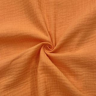 Muślin double gauze orange