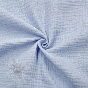 Muślin double gauze blue heaven ORGANIC
