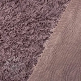 Sztuczne futro Curly mauve