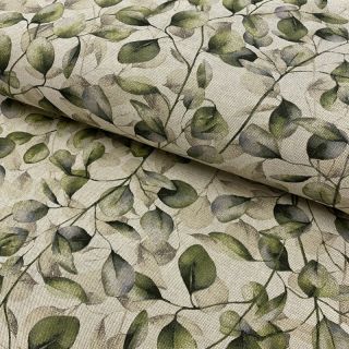 Tkanina dekoracyjna Linenlook Poplar leaves