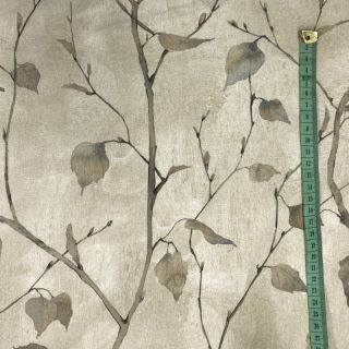 Tkanina dekoracyjna Leaf branch serene digital print