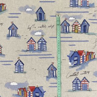 Tkanina dekoracyjna Linenlook Sea shore cottage