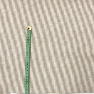 Len z bawełną Lira medium stripe beige