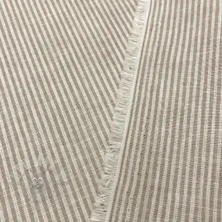 Len z bawełną Lira medium stripe beige