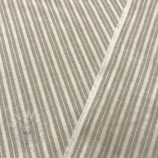 Len z bawełną Lira big stripe beige