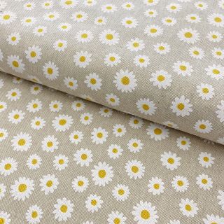 Tkanina dekoracyjna Linenlook Daisy sweet garden
