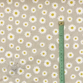 Tkanina dekoracyjna Linenlook Daisy sweet garden