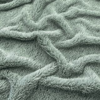 Sztuczne futro LUREX SILVER old green