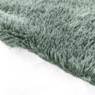 Sztuczne futro LUREX SILVER old green