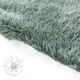 Sztuczne futro LUREX SILVER old green