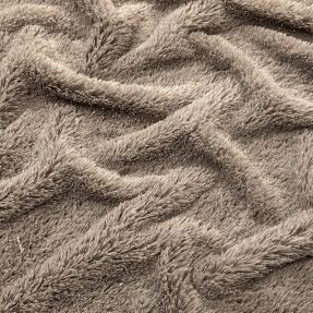 Sztuczne futro LUREX SILVER taupe