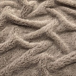 Sztuczne futro LUREX SILVER taupe