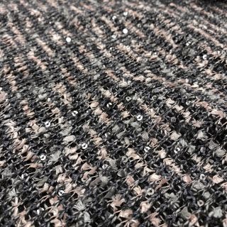 Dzianina SPANGLE powder grey