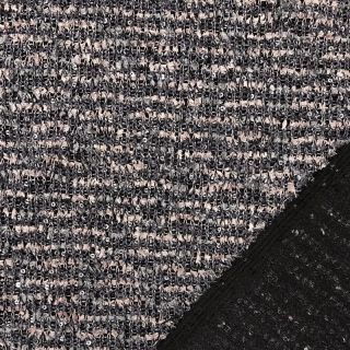 Dzianina SPANGLE powder grey