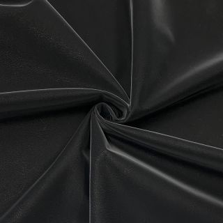 Sztuczna skóra STRETCH black