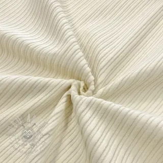Sztruks STRIPE ecru