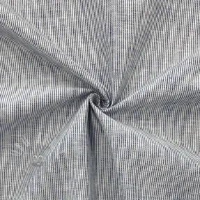 Len z bawełną Lira mini stripe jeans