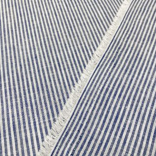 Len z bawełną Lira medium stripe jeans